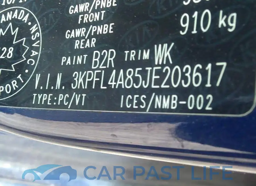 3KPFL4A85JE203617# 9