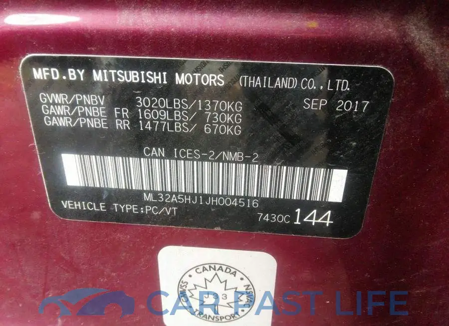 ML32A5HJ1JH004516# 9