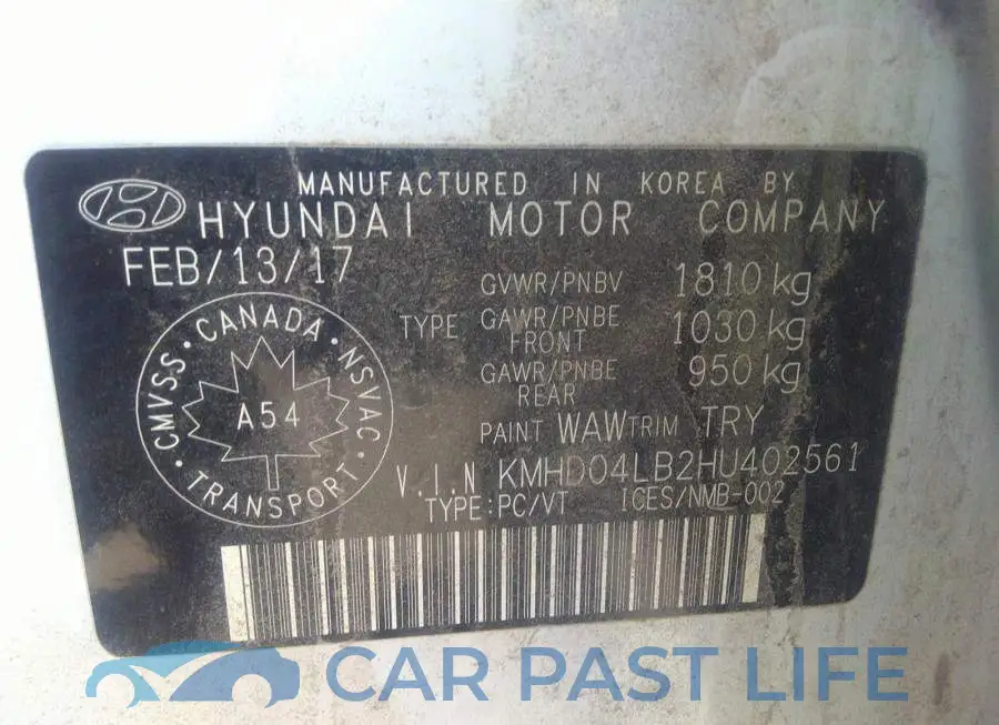 KMHD04LB2HU402561# 9