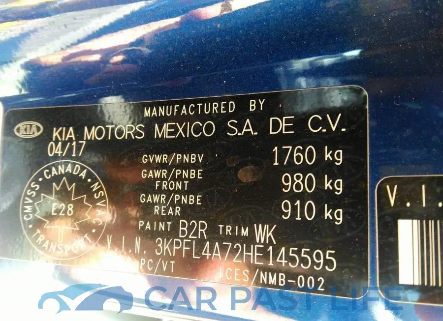 3KPFL4A72HE145595# 9