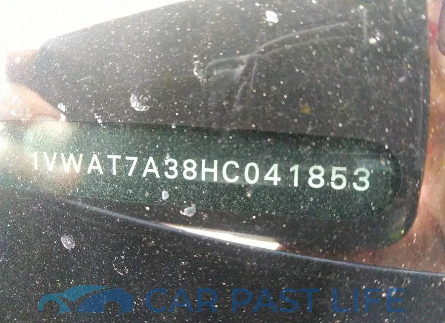 1VWAT7A38HC041853# 9