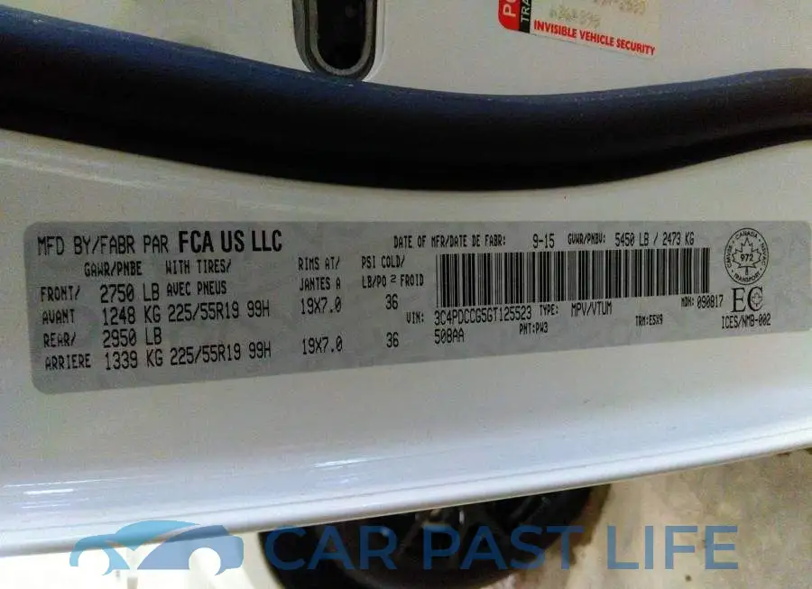3C4PDCCG5GT125523# 9