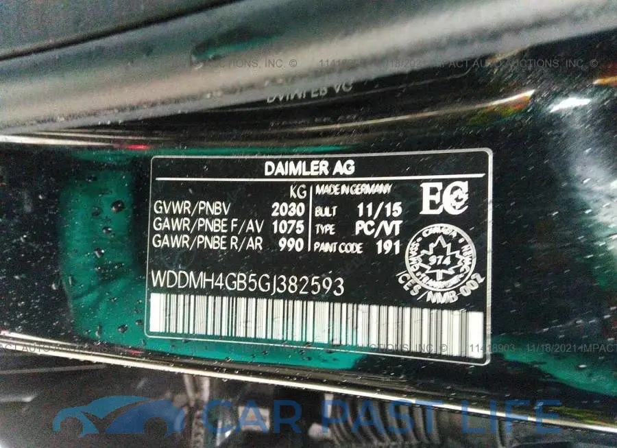 WDDMH4GB5GJ382593# 9