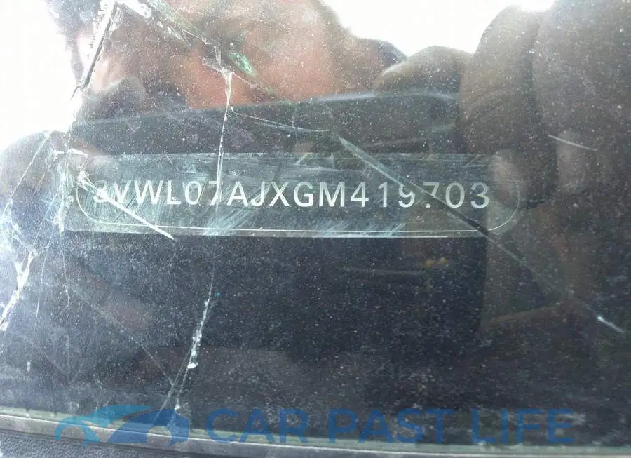 3VWL07AJXGM419703# 9