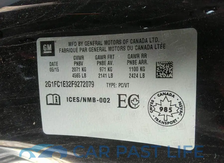 2G1FC1E32F9272079# 9