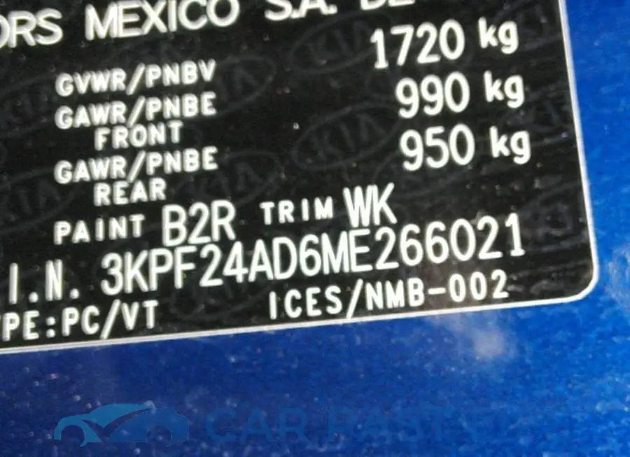 3KPF24AD6ME266021# 9