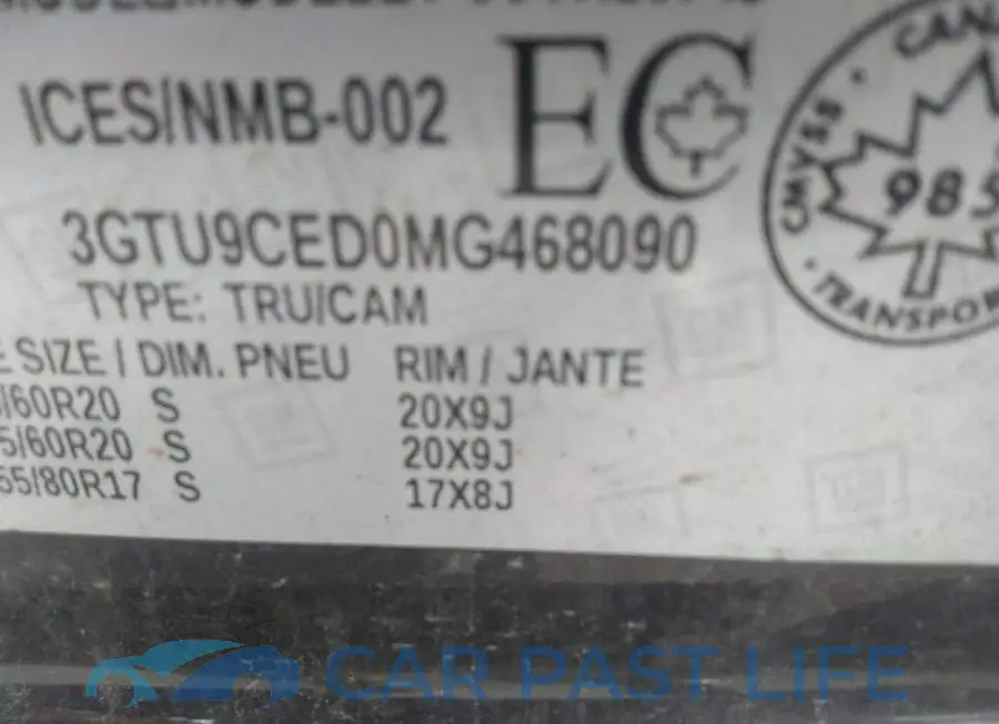 3GTU9CED0MG468090# 9