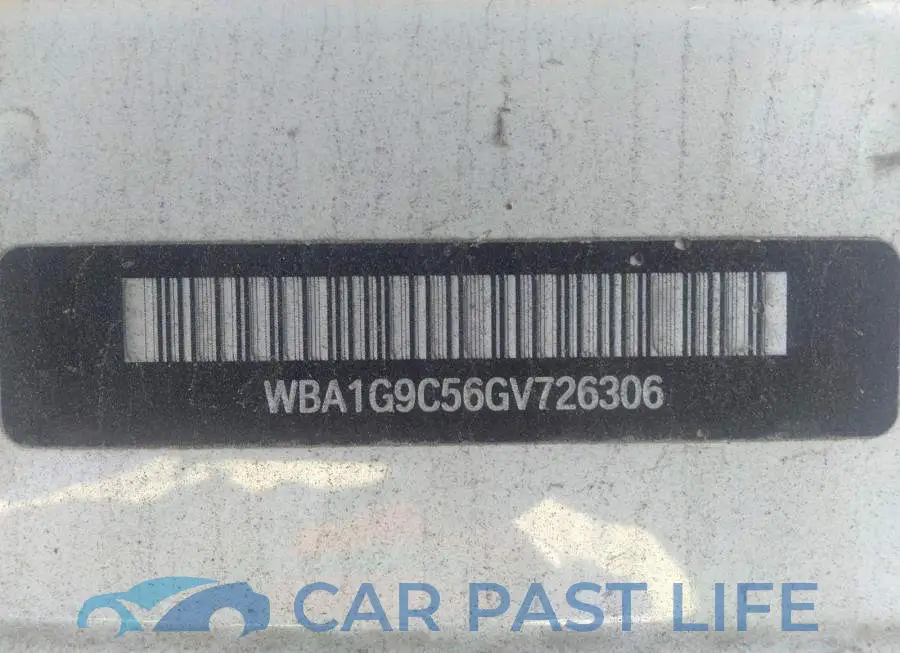 WBA1G9C56GV726306# 9