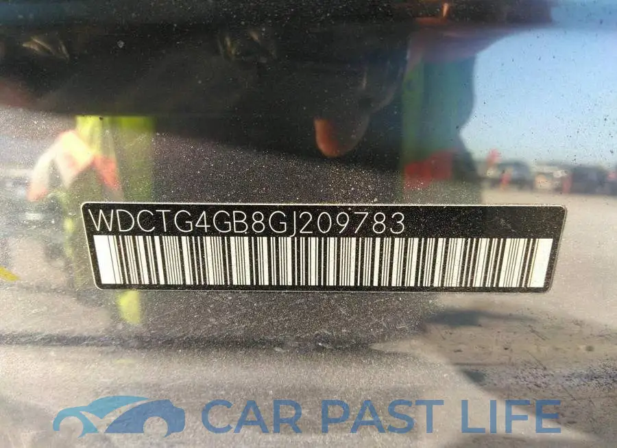 WDCTG4GB8GJ209783# 9
