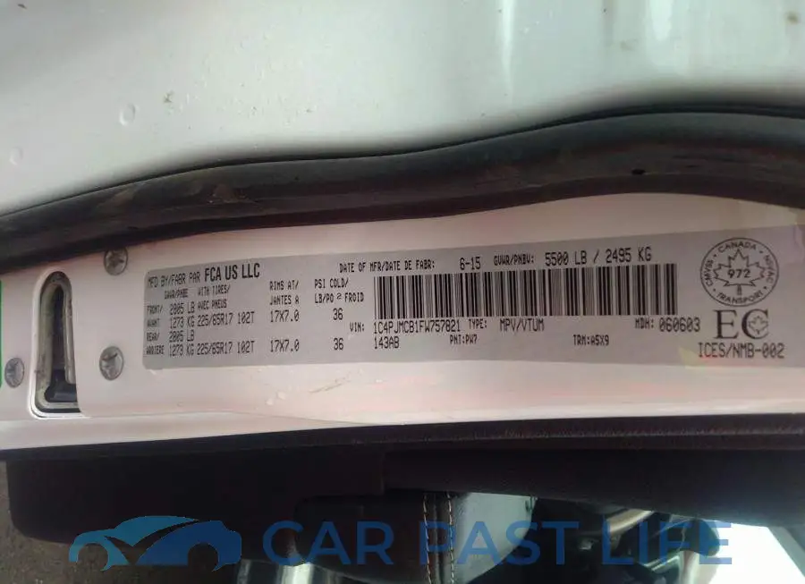 1C4PJMCB1FW757821# 9