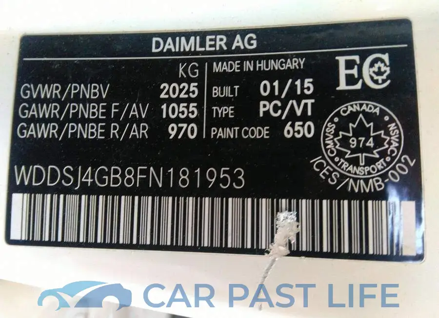 WDDSJ4GB8FN181953# 9