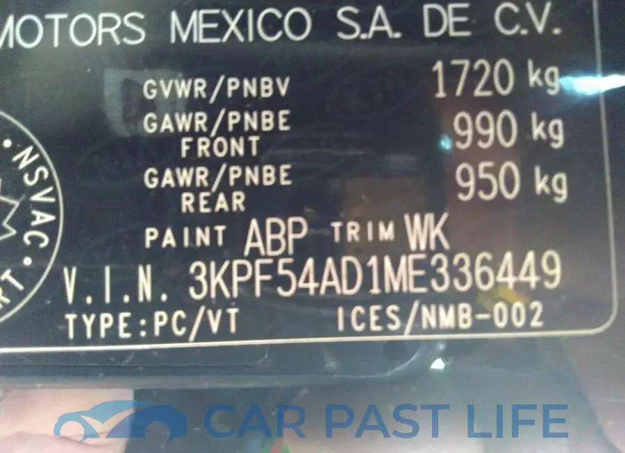 3KPF54AD1ME336449# 9
