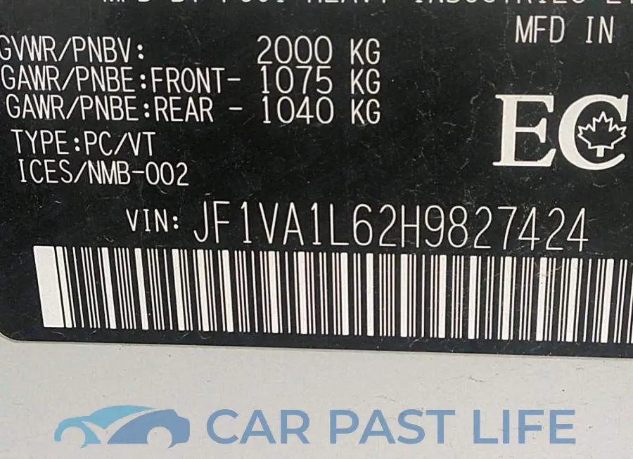 JF1VA1L62H9827424# 9