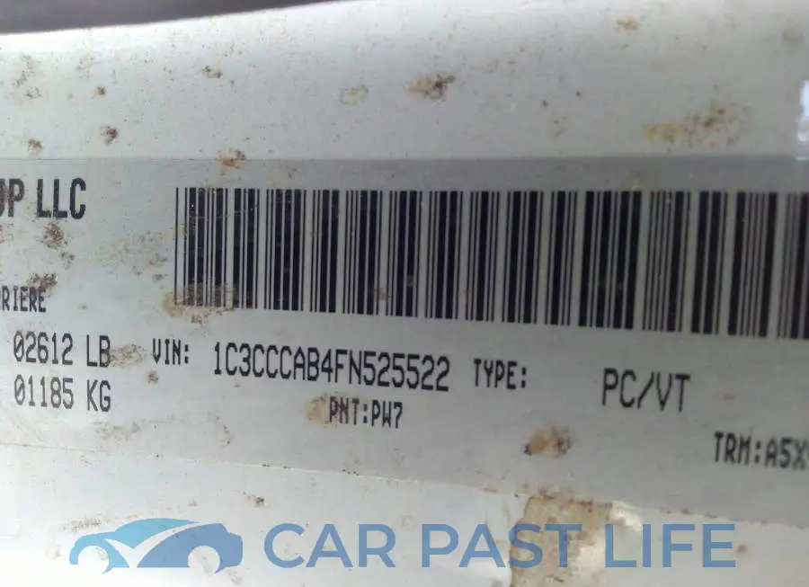 1C3CCCAB4FN525522# 9