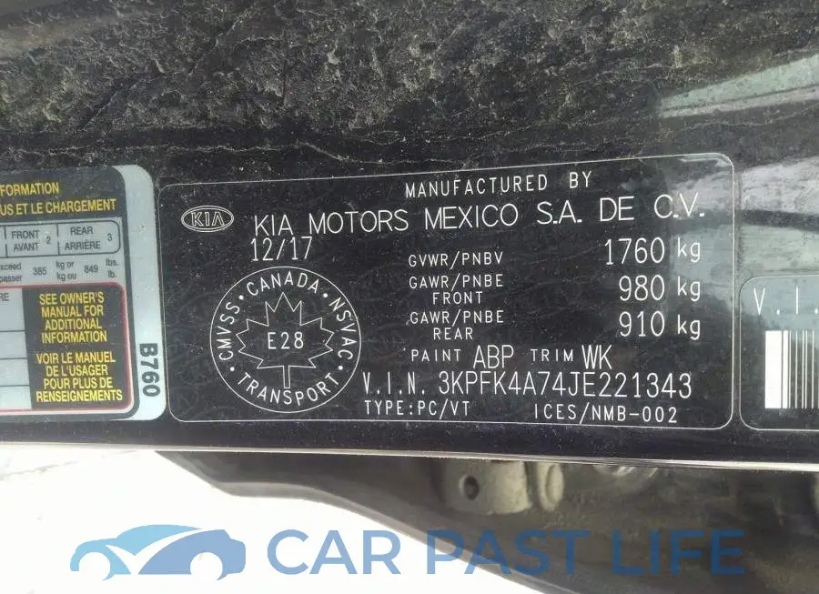3KPFK4A74JE221343# 9