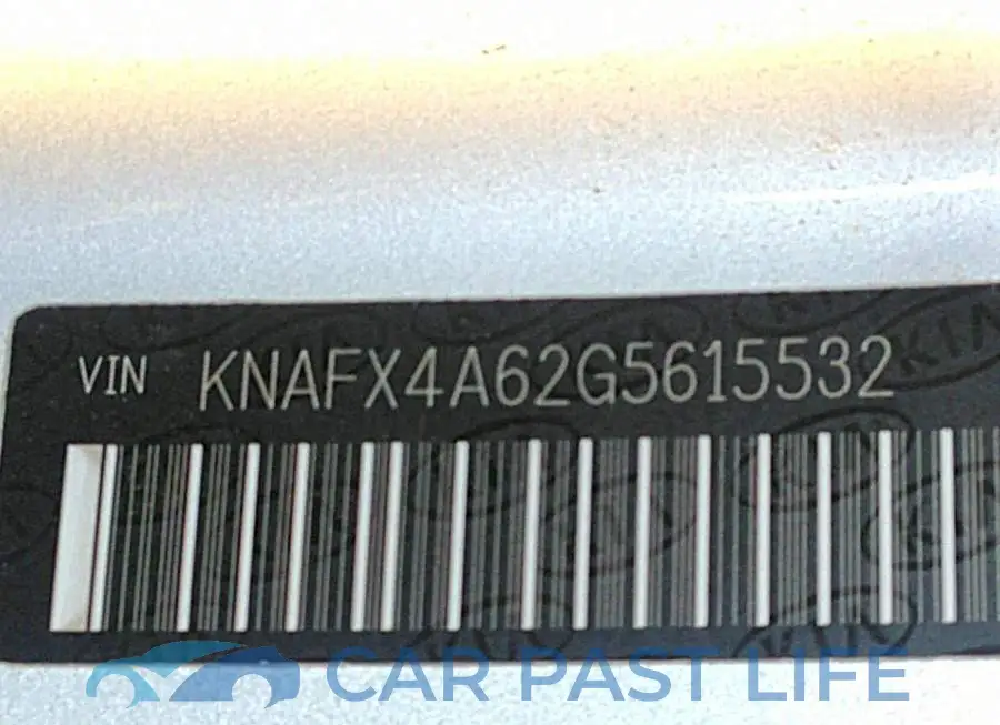 KNAFX4A62G5615532# 9