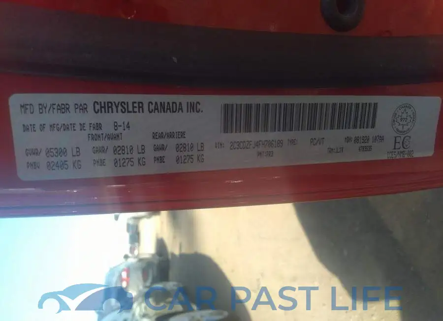 2C3CDZFJ4FH706189# 9
