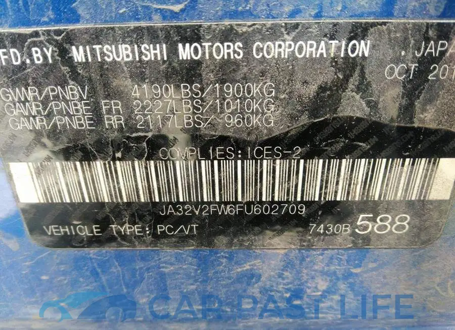 JA32V2FW6FU602709# 9