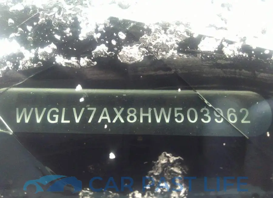 WVGLV7AX8HW503962# 9