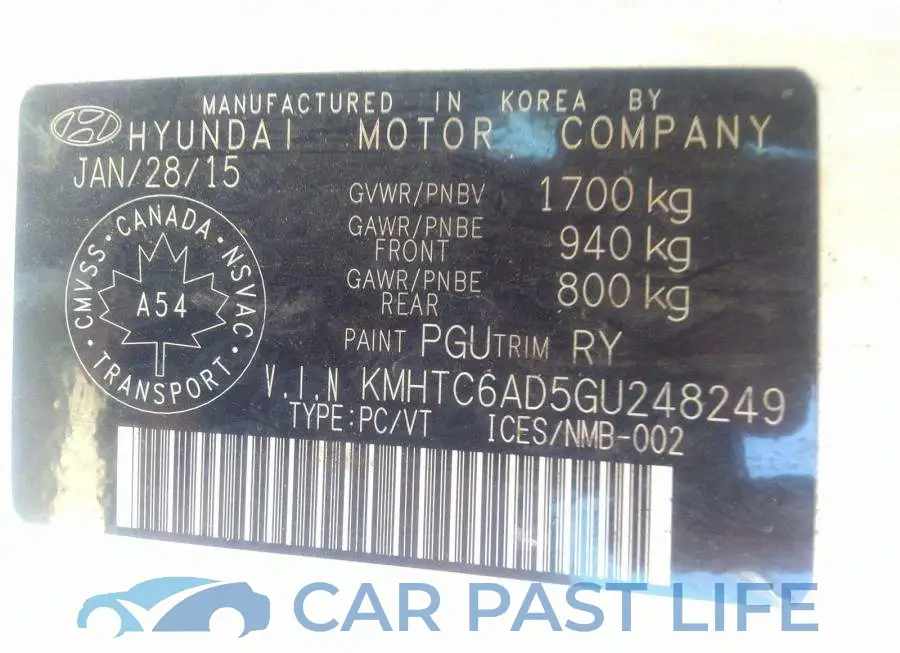KMHTC6AD5GU248249# 9
