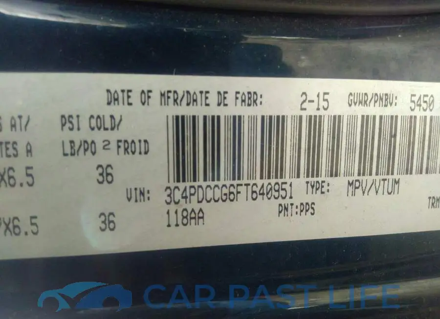 3C4PDCCG6FT640951# 9