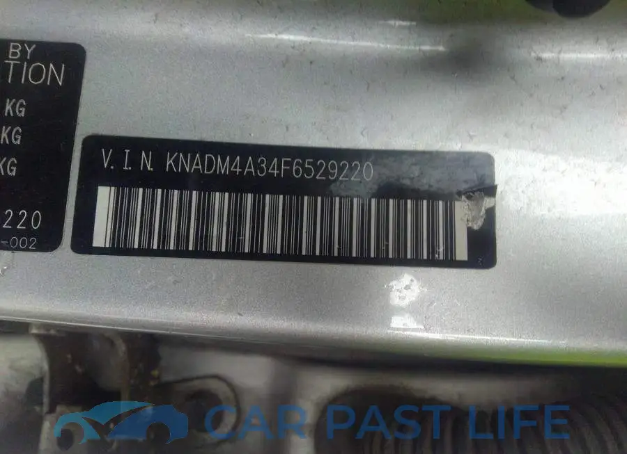 KNADM4A34F6529220# 9