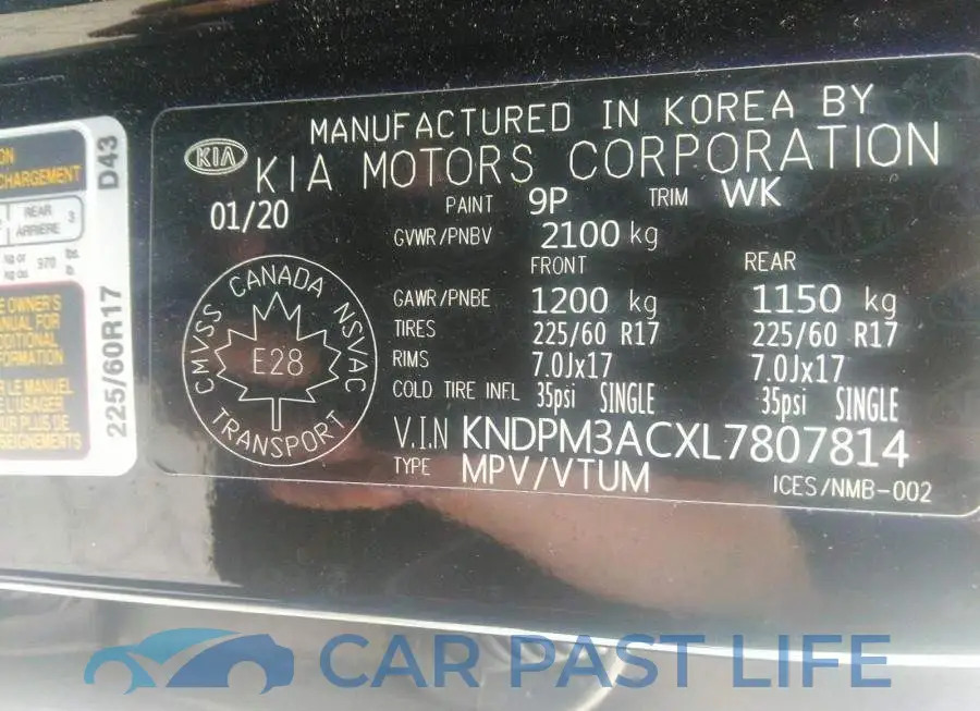 KNDPM3ACXL7807814# 9