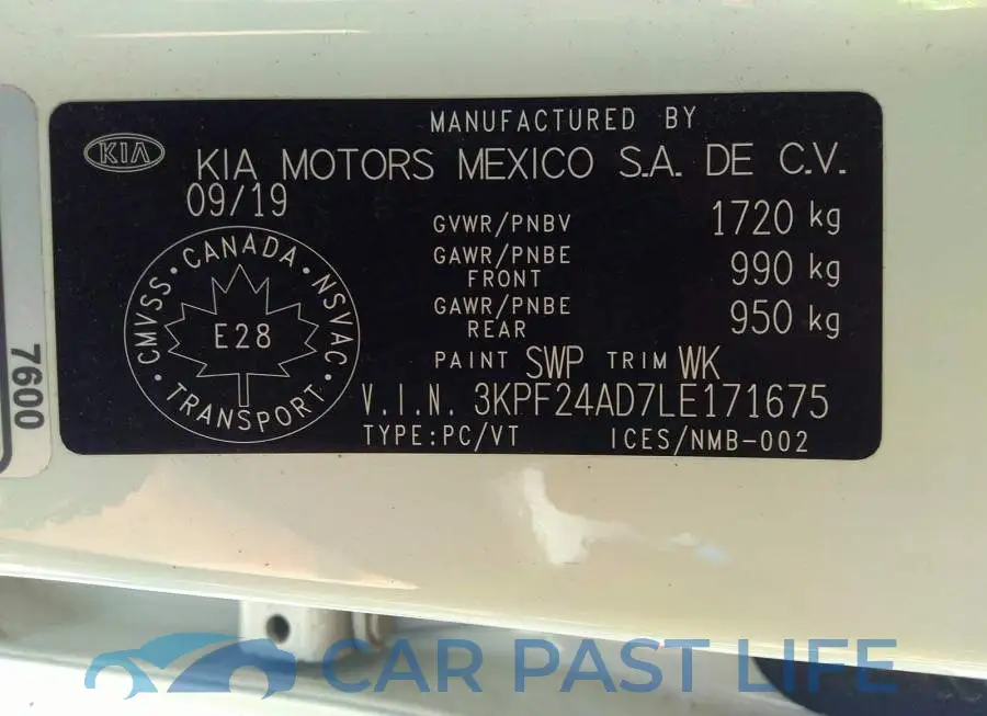 3KPF24AD7LE171675# 9
