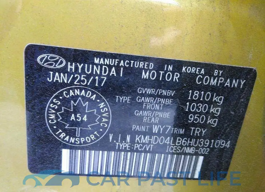 KMHD04LB6HU391094# 9