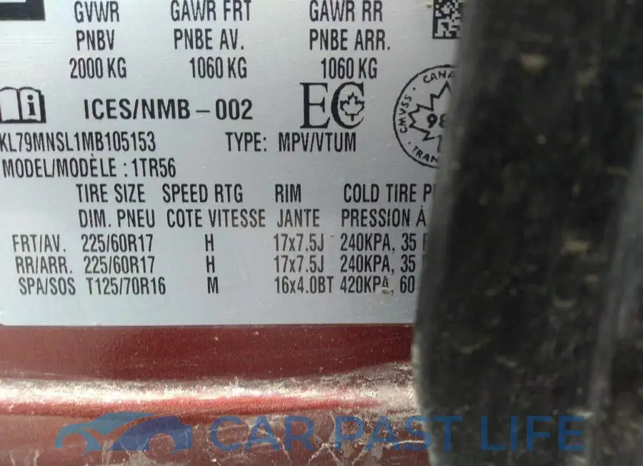 KL79MNSL1MB105153# 9