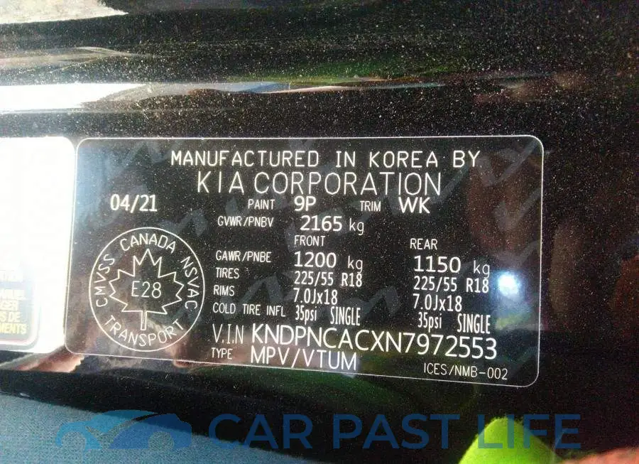 KNDPNCACXN7972553# 9