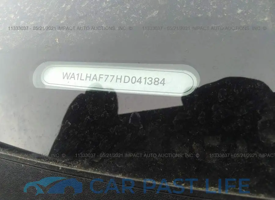 WA1LHAF77HD041384# 9
