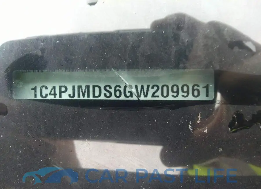1C4PJMDS6GW209961# 9