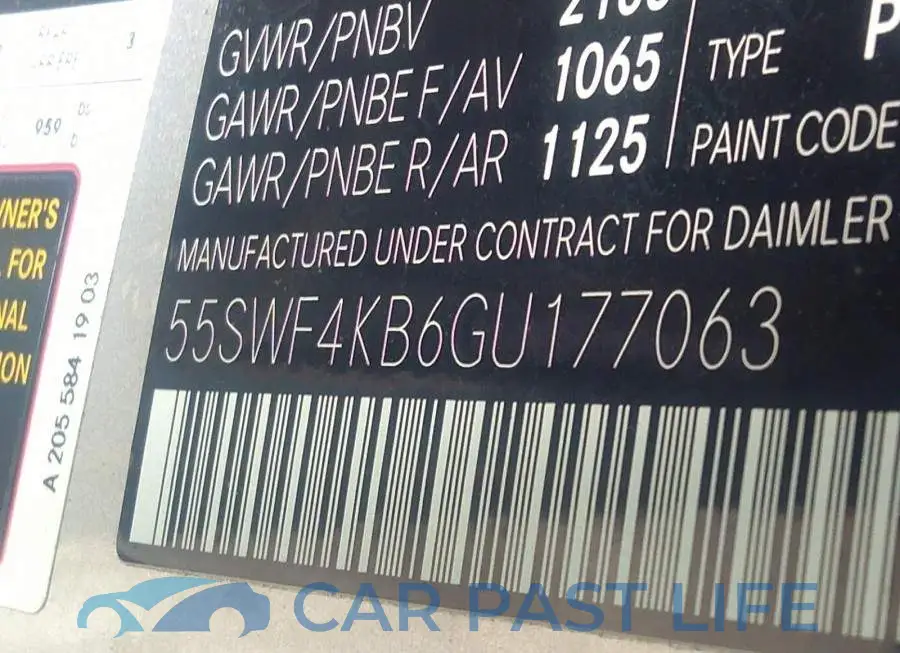 55SWF4KB6GU177063# 9