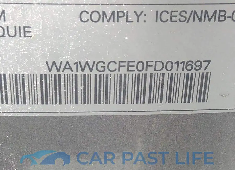 WA1WGCFE0FD011697# 9