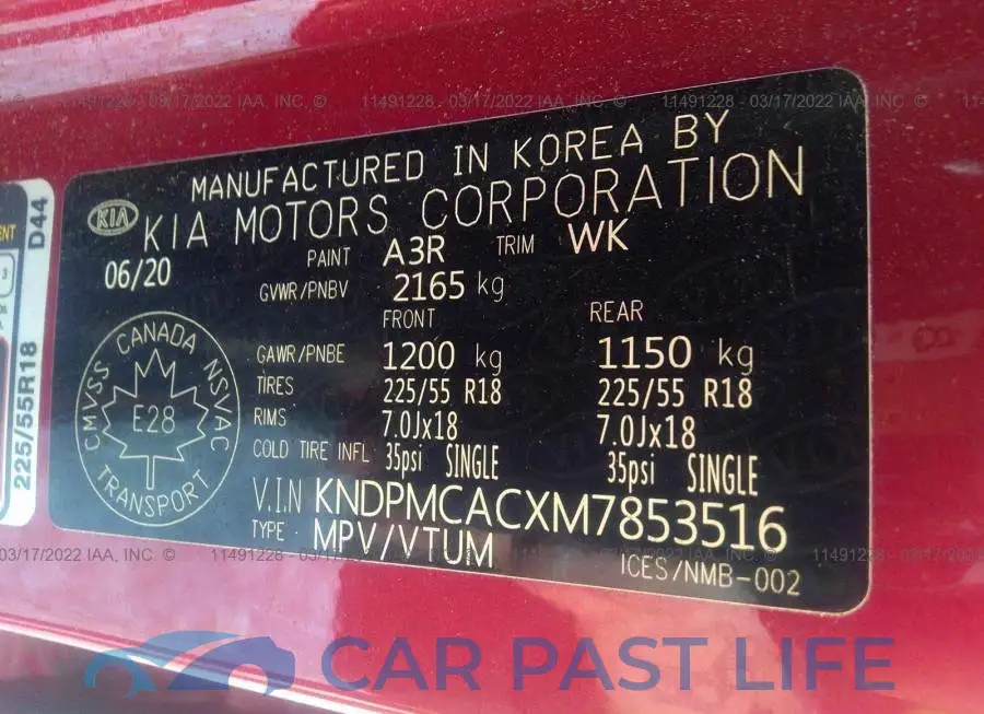 KNDPMCACXM7853516# 9