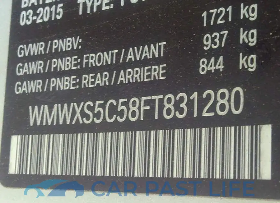 WMWXS5C58FT831280# 9