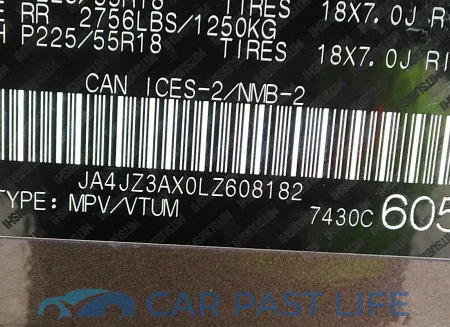 JA4JZ3AX0LZ608182# 9