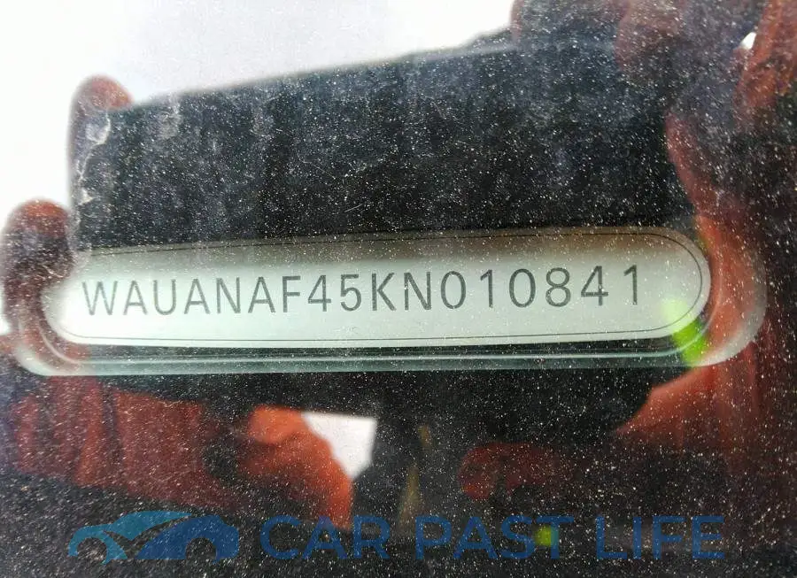 WAUANAF45KN010841# 9