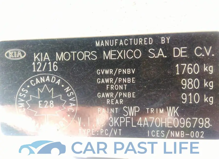 3KPFL4A70HE096798# 9
