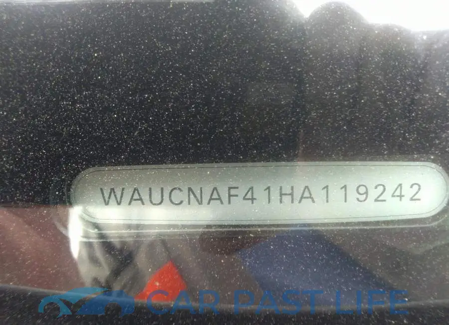 WAUCNAF41HA119242# 9