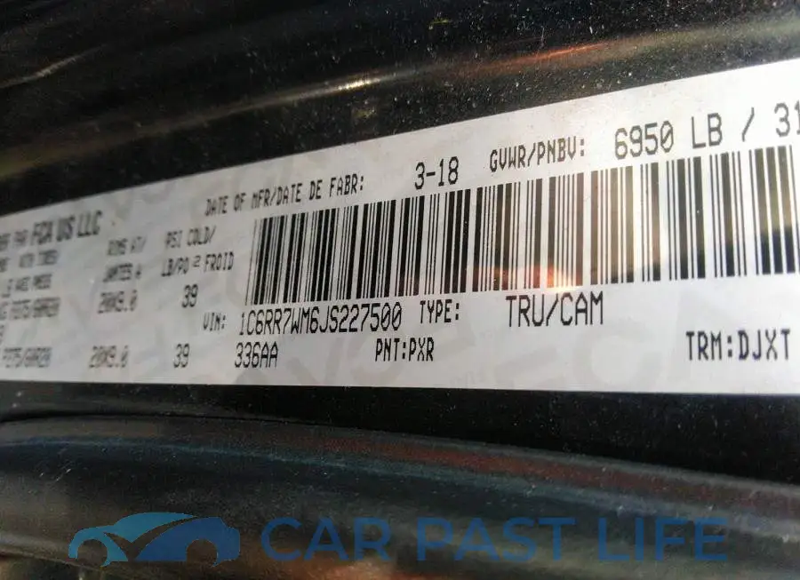1C6RR7WM6JS227500# 9