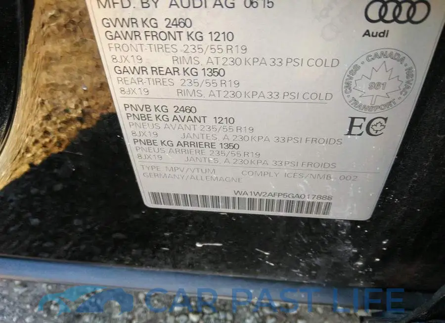 WA1W2AFP5GA017888# 9