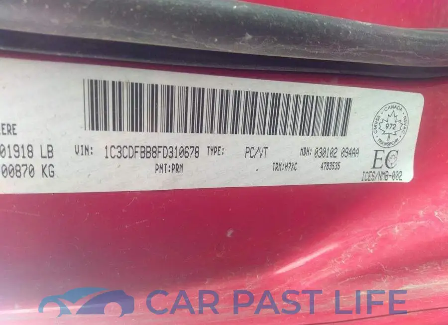1C3CDFBB8FD310678# 9