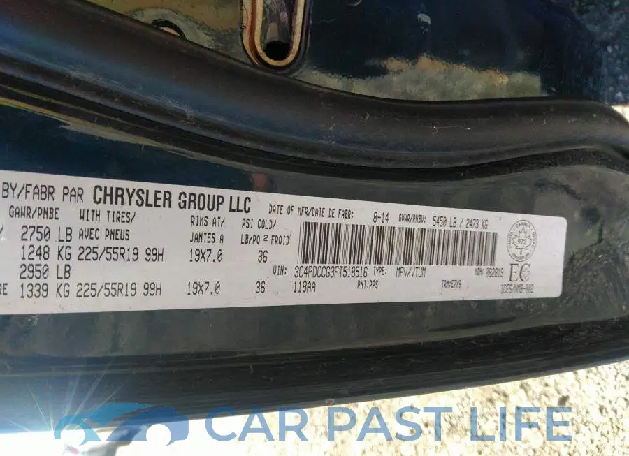 3C4PDCCG3FT518516# 9
