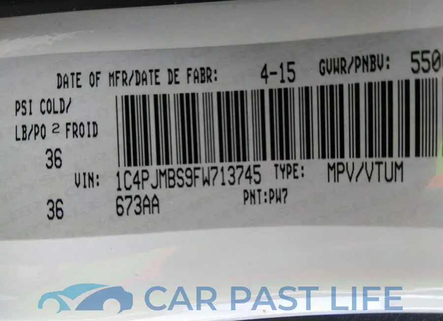 1C4PJMBS9FW713745# 9