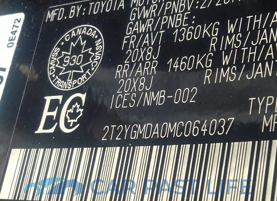 2T2YGMDA0MC064037# 9