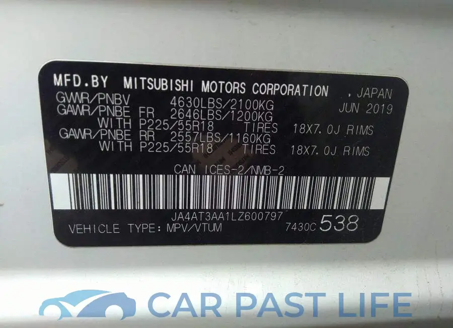 JA4AT3AA1LZ600797# 9