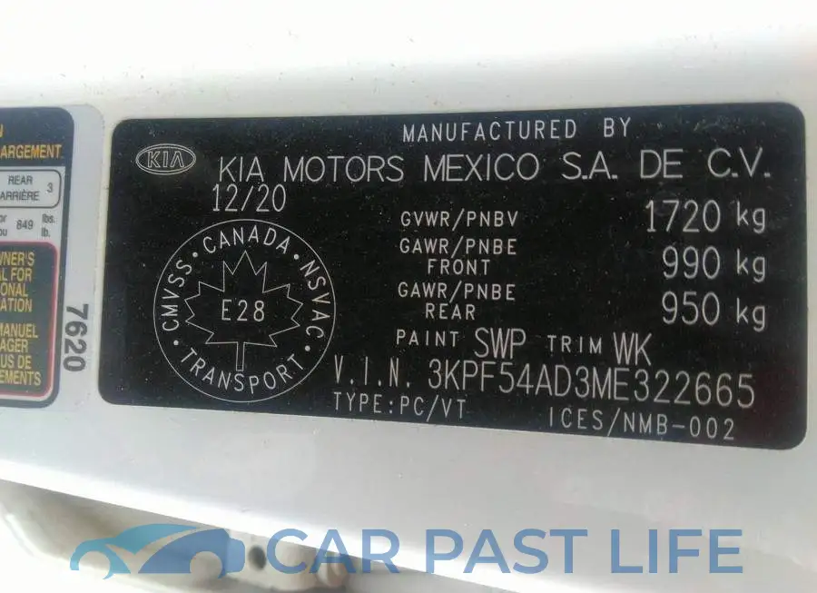 3KPF54AD3ME322665# 9