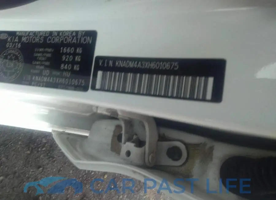 KNADM4A3XH6010675# 9